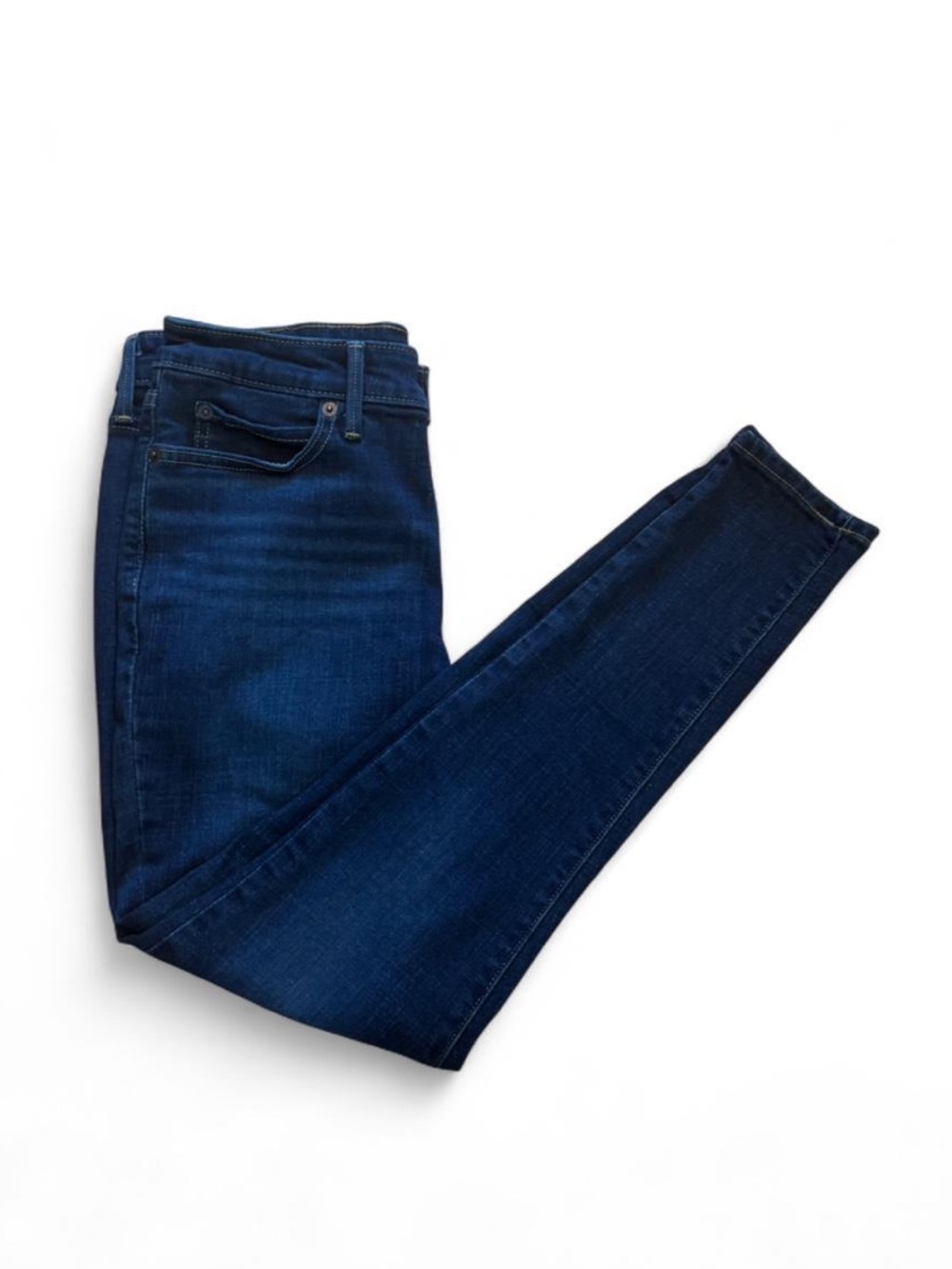 Levi's 711 Indigo Blue Skinny Jeans - Picture 2 of 5